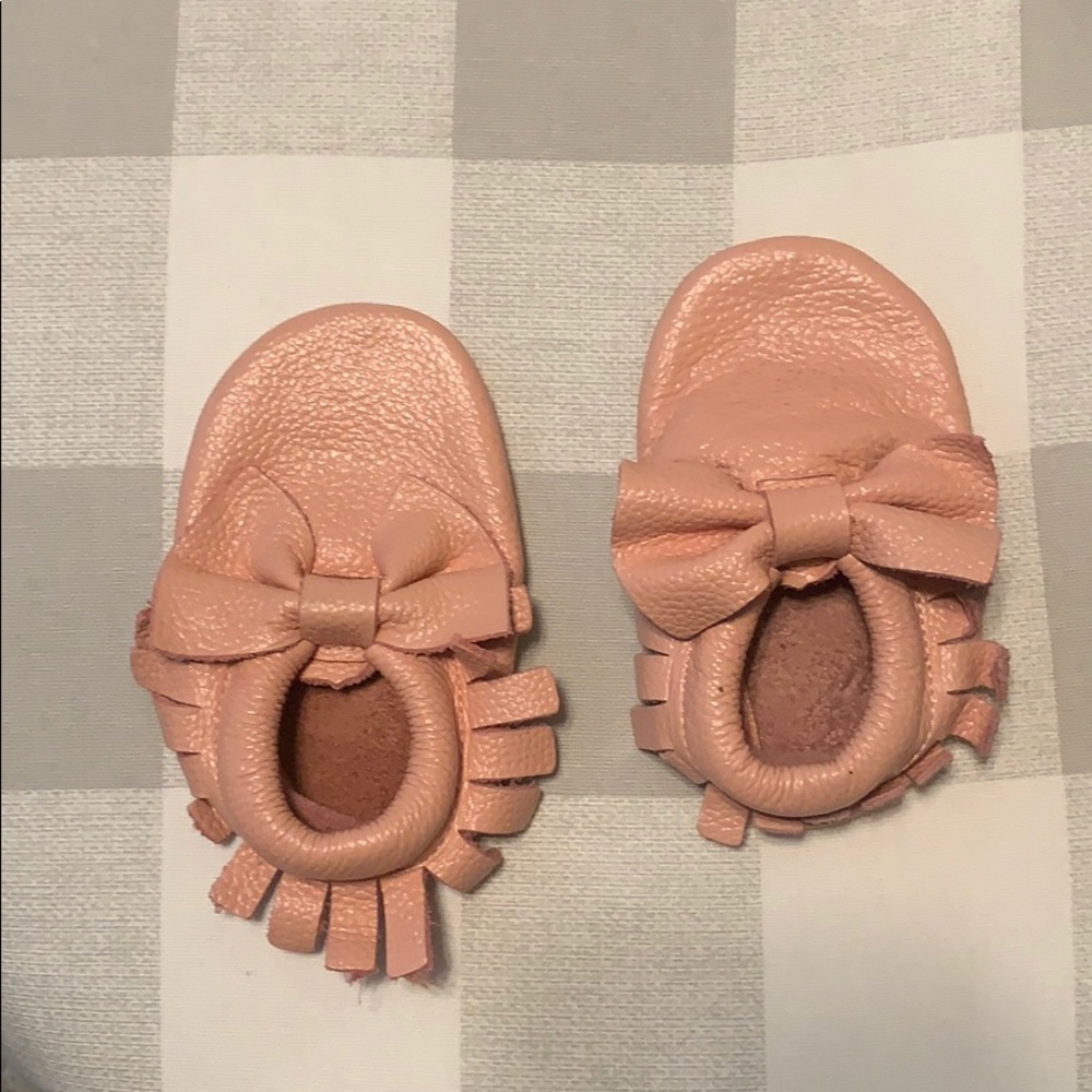 Pale pink Moccasins